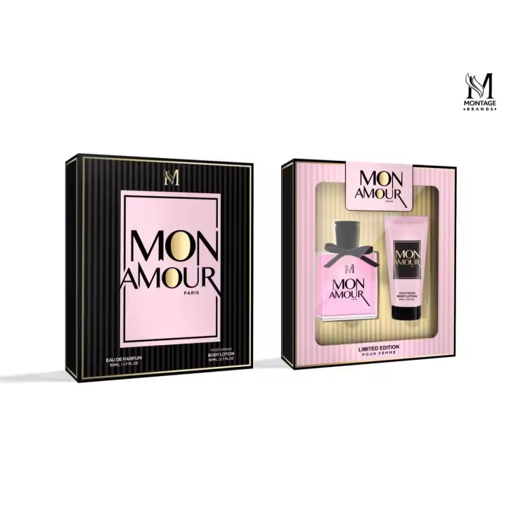 Set Dúo Mon Amour Paris – Perfume & Loción Corporal (50 ml c/u) - 1