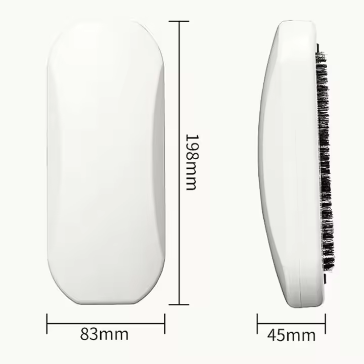 Cepillo Para Polvo De Alfombra Cepillo Para Mesa De Lado Plástico Cepillo Para Pelos De Mascotas Y Polvo Adhesivo Para Limpieza Del Hogar - 1