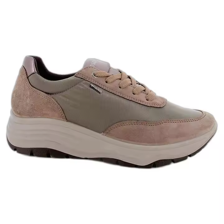 Zapatillas IGI&CO  para mujer en color beige - 1