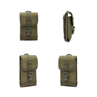 Bolsa De Cinturón Táctico Camuflada Bolsa De Teléfono Con Sistema Molle Bolsa De Camuflaje Para Caza Y Actividades Al Aire Libre - details 21