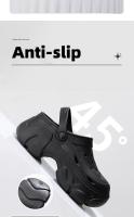 Sandalias De Plataforma Para Mujer 7cm Estilo Coreano Casual Confortable De Alta Calidad Antideslizantes Para Playa Y Jardín Moda Con Agujeros - details 5