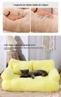 Small dog kennel, four seasons, cat nest pet sofa, pet supplies, removable and washable, warm, safe and solid, non-slip base, pets like, portable and mobile, home with, durability - details 4