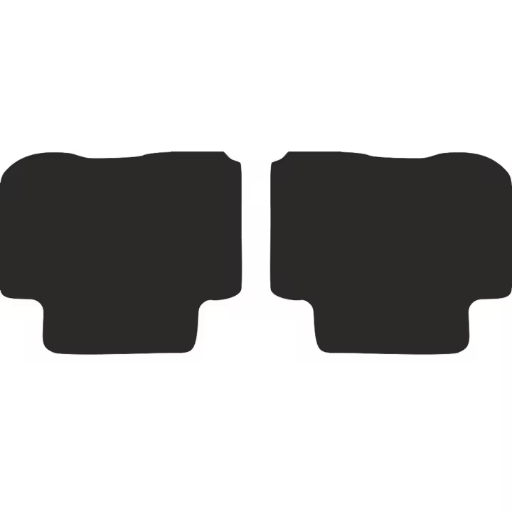 Alfombrillas traseras para: Kia Carens III minivan 2006-2010 - 1