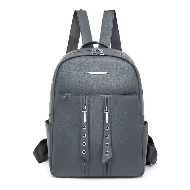Mochila de mujer de moda estilo coreano, nueva tendencia de estilo, mochila de mujer de gran capacidad, bolso de mamá de cuero suave - 1