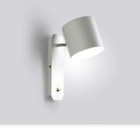 Lámpara De Pared LED Moderna Para Interior Iluminación De Escaleras Y Dormitorio Con Interruptor Decoración Para Sala De Estar Material De Hierro Color Negro Azul Gris Verde - details 10