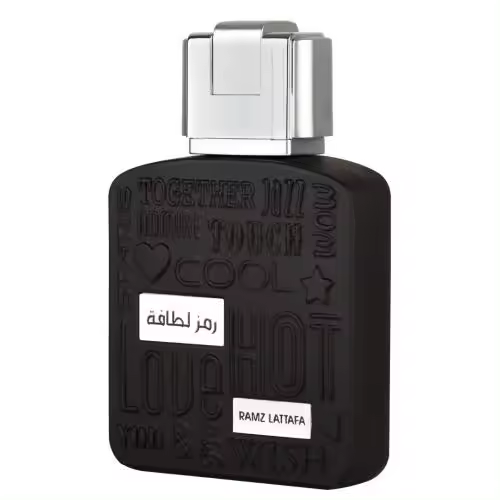 Perfume RAMZ SILVER Lattafa 100ml +ATOMIZADOR 5ml Recargable GRATIS! Perfume de HOMBRE Perfume Árabe Original De Dubai Emiratos Árabes, oriental - 1