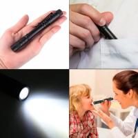 Linterna LED Mini Portátil XPE Luz De Zoom Pen Impermeable Torcha Para Camping Emergencias Exterior Caminata Linterna De Llave - details 9