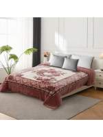 MIRAMAX-Manta de Cama Grande 220x240 cm 2 kg | Estampados Variados | Manta Suave, Cálida y Decorativa para Dormitorio, Sofá y Hogar - details 9