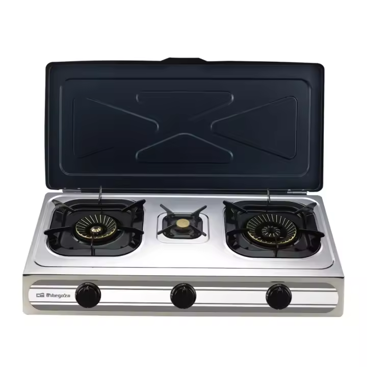 Orbegozo hornillo de gas FO 3500, 3 quemadores, gas butano/propano, uso exterior - 1