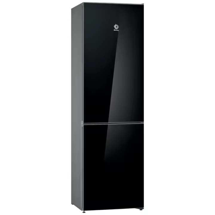 Frigorífico Combi No Frost Balay 3KFD565NI 326 L 186 cm Cristal negro D - 1