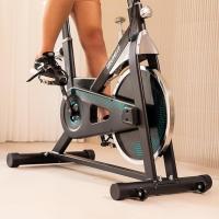 Cecotec Bicicleta Estática Indoor Drumfit Indoor - Volante de Inercia 13 Kg - Resistencia Manual - Monitor LCD - Pulsómetro - details 1