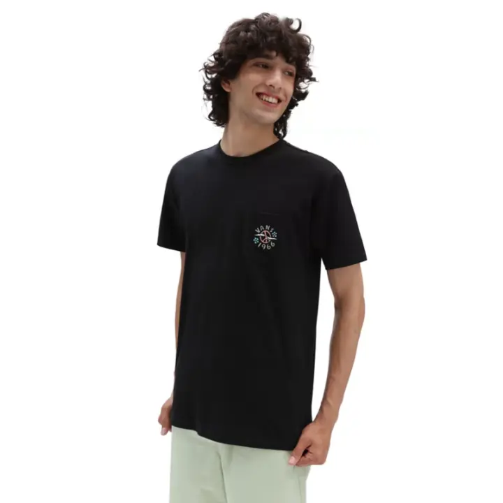 Camiseta Vans Negra Off The Wall - 1
