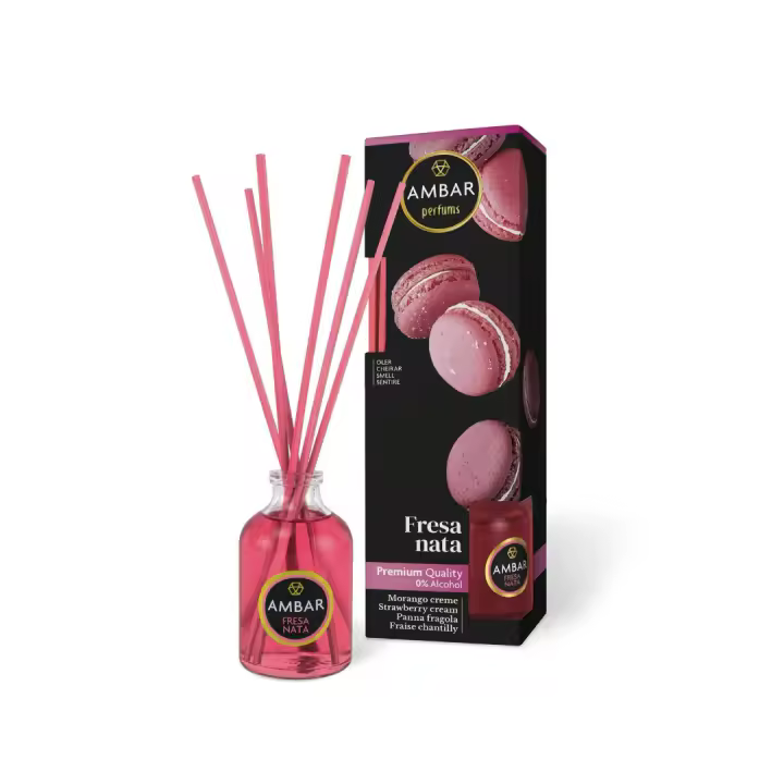 Set de Mikados Ambientadores de Hogar, Aroma a Frutas de la Pasión, Fragancia Duradera de Más de 45 Días, Sin Alcohol Añadido, Ideal para Salones, Dormitorios y Oficinas, Perfecto para Aromatizar y Decorar Cualquier Espacio - 1