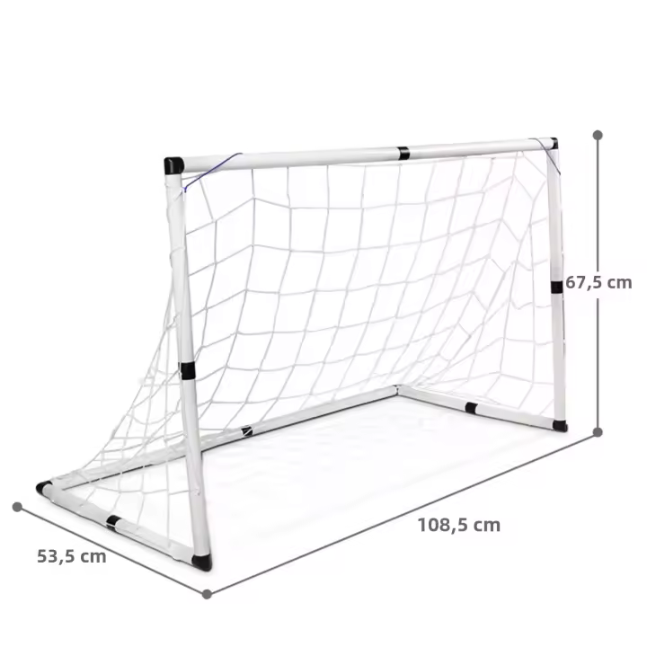 Juego De Metas De Fútbol Para Niños Set De Entrenamiento Portátil Para Interior Y Exterior Red Plegable De Jardín Instalación Sencilla - 1