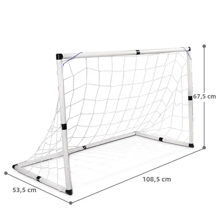 Juego De Metas De Fútbol Para Niños Set De Entrenamiento Portátil Para Interior Y Exterior Red Plegable De Jardín Instalación Sencilla - 1