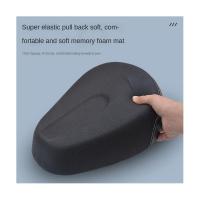 Sillín de bicicleta eléctrica ensanchado con cuatro resortes, asiento acolchado para bicicleta eléctrica, triciclo, scooter - details 0