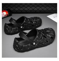Sandalias De Verano Para Hombres Talla Grande 48/49 Zapatillas Casuales De Lujo Comodidad Hogar Suaves Clogs De EVA Color Negro Blanco Gris - details 12