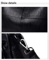 Bolso de cuero with ASA Superior para Mujer - Bolso Femenino de Diseño de lujo, Calidad 30*33*11cm - details 18