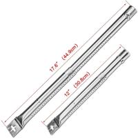 Quemadores de barbacoa de gas Universales de 30,5 to 44,5 cm para FirePlus de Maple inoxidable para parrillas - details 0