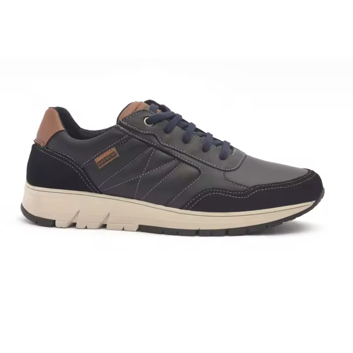 Baerchi 7400 deportivo estilo Sneakers color marino - 1