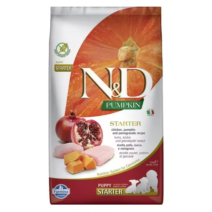 Farmina N&D Pumpkin Starter Puppy Pienso para Cachorros con Pollo 2,5kg - 1