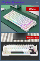 Teclado Mecánico De Juegos E-YOOSO Z82 RGB Con Bluetooth Y Cable 2.4G 3 Modos Para Computadora PC Portátil 82 Teclas USB - details 13