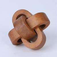 Adorno Decorativo De Madera Bohemia Estilo Carved Manualmente 3 Enlaces Nó De Madera Arte Y Manualidades Para Escritorio Oficina Casa Rustica - details 10