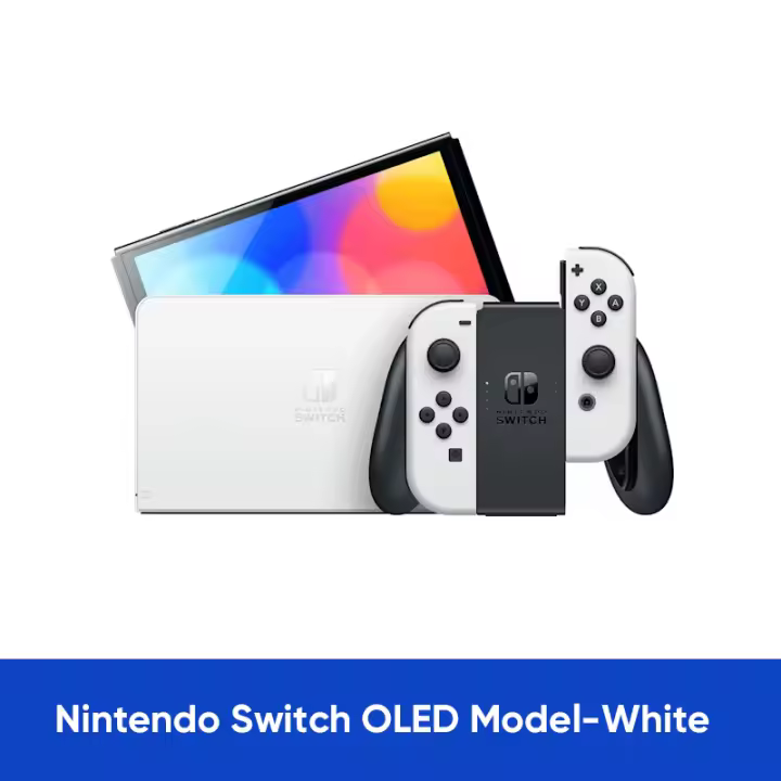 Console de jeu OLED portable Nintendo Switch, modèle OLED, prend en charge plusieurs langues, 64 Go, écran OLED 7.0 ", HDMI 1.4 - 1