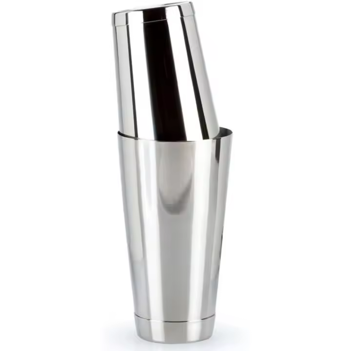 Juego de coctelera Boston de acero inoxidable-18oz y 28oz - 1