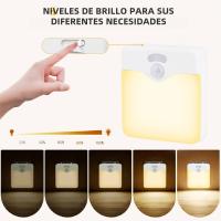 Lámpara LED De Sensor De Movimiento Para Habitación De Niños Con Sensor De Atardecer a Medianoche Luz Nocturna Sin Fichas Energía Eficiente Para Pasillo O Escalera - details 3