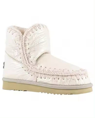 Botines mujer Mou Eskimo 18 Edición Limitada Cuero Italiano Ol Blanco - 1