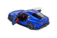 TOYOTA SUPRA GR BLUE 2023 1:18 SOLIDO REF. S1809003 - details 1
