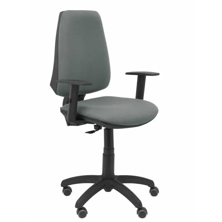 Silla Piqueras Y Crespo Elche CP Bali Gris Ergonómica con Brazos Regulables y Ruedas de Parqué - 1