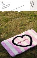Carpetas De Lino De Peluche Imitación Cashmere VIKAMA Para Sala De Estar Dormitorio Baño Antideslizantes Y Resistente a La Suciedad Alfombras De Decoración Doméstica Técnica Máquina De Tejido Piel De Cordero 100% Poliéster - details 5