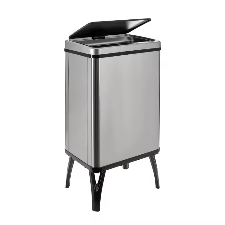 Cubo de Basura Wellhome Inteligente 40L Gris - 1