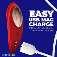 INTOYOU APP SERIES SILICONE VIBRADOR DE BRAGUITA CON APP SILICONA SILICONA COLOR ROJO JUGUETES SEXUALES - details 3