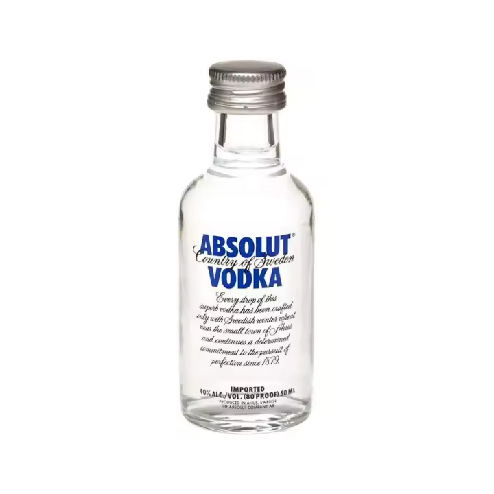 Miniatura Vodka Absolut Blue 5cl - 1