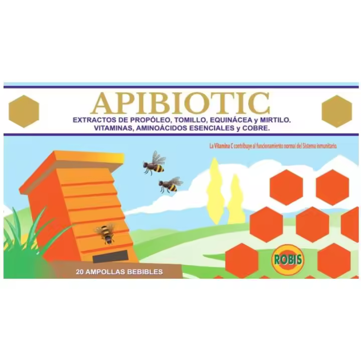 Robis Suplemento APIBIOTIC para Sistema Respiratorio - 1