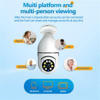 Cámara De Vigilancia WiFi E27 8MP Lámpara De Surveillance Con Zoom Digital 4X Visión Nocturna En Color Detección De Humanos AI Para El Hogar Inteligente - details 4