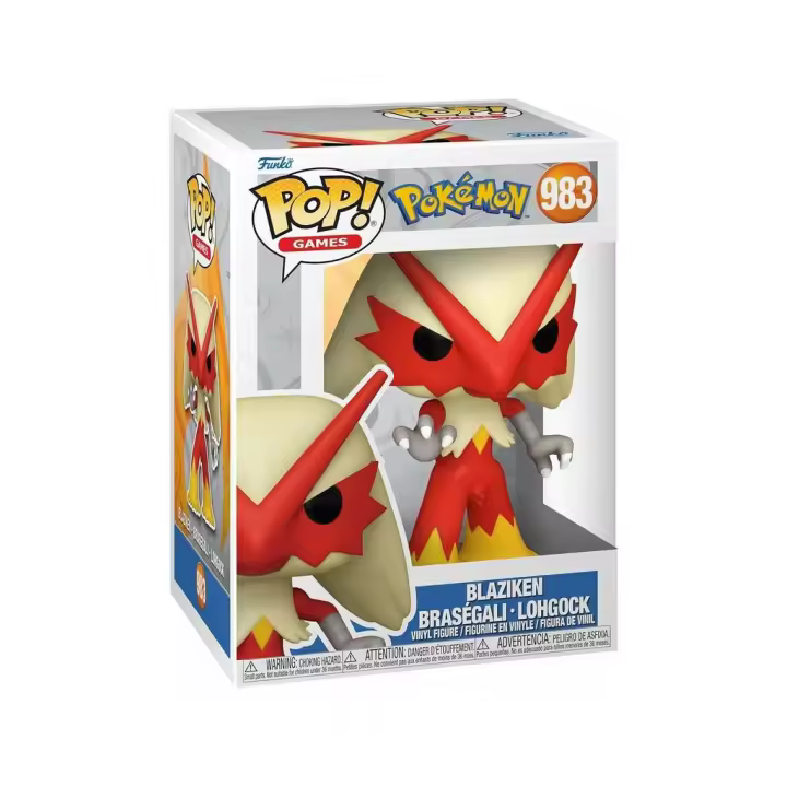 Funko Pop Games Pokémon Figura Blaziken Juguetes FUNKO - 1