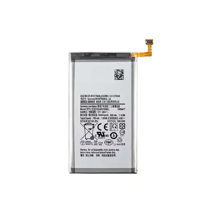 Batería compatible con Samsung Galaxy S10e ⋆ EB-BG970ABU ⋆ Capacidad 3100 mAh alta duración rendimiento fiable⋆Repuesto de calidad para restaurar autonomía original⋆Carga estable y eficiente⋆Ideal para uso intensivo y prolongado - 1