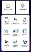 Reproductor Multimedia Para Coche 2Din 7 Pulgadas Pantalla HD Táctil Carplay Android Auto Radio RAIDO USB Bluetooth Cámara Rearmada - details 1