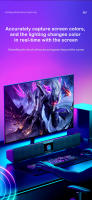 Tira De Luces LED Para Monitor De Computadora RGB Inteligente Control Por App Iluminación De Escritorio Para Juego Y Decoración De Habitación Sin Pilas Incluidas - details 2