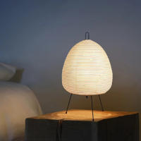 Lámpara De Piso LED Estilo Wabi Noguchi Isamu Japonés Con Papel De Arroz Luz Nordica Para Sala Y Dormitorio Zen Estudio Arte - details 15