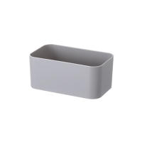 Organizador De Pared Para Maquillaje Y Cocina Caja De Almacenamiento Con Gancho Adhesivo Estante Para Baño Y Cocina Contenedor De Organizador De Cajones Material PP Montaje En Pared - details 11