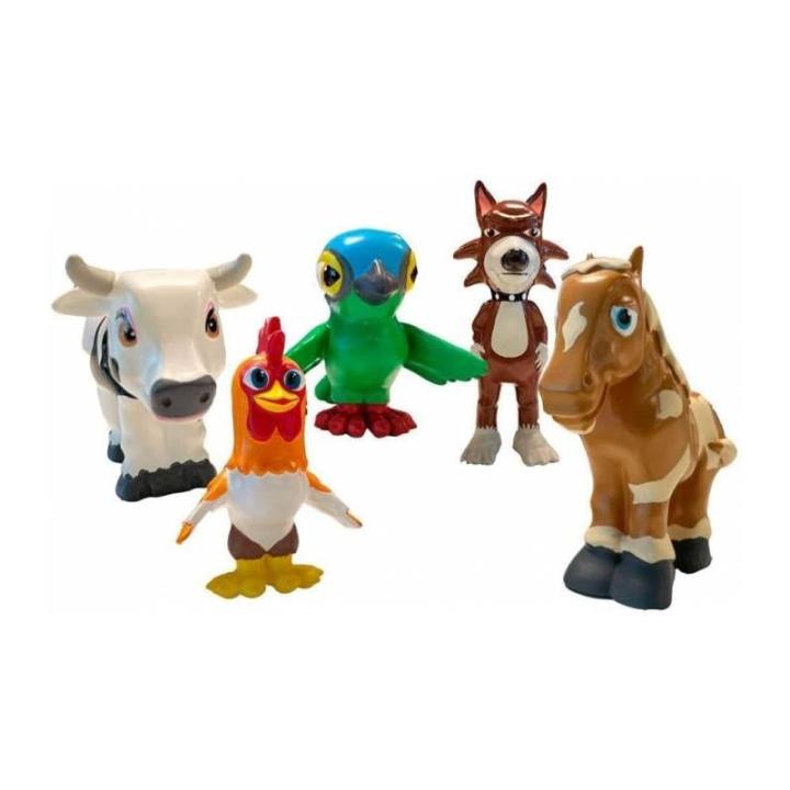PACK 5 SUPER FIGURAS LA GRANJA DE ZENON DE BANDAI