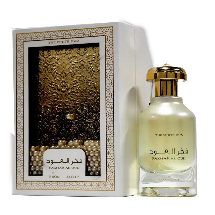 perfume árabe Lattafa Fakhar Al Oud The White Oud Eau de Parfum Unisex 100 Ml fragancia árabe femenina - 1