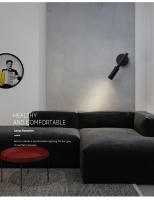 Lámpara De Pared Moderna Vintage LED Nordic Ajustable Para Dormitorio Sala De Estar Baño Iluminación Decorativa Con Fuente De Luz LED Incluida - details 8