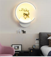 Lámpara De Pared Moderna Nórdica Para Decoración Creativa Y Personalizada Metal Luces De Lujo Para Dormitorio Sala De Estar Restaurante - details 3