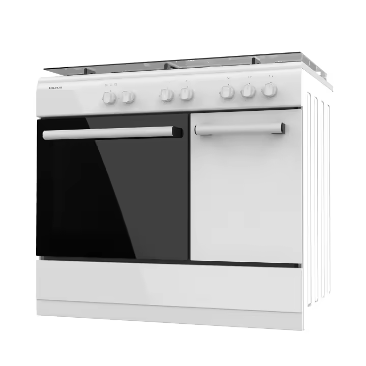 Taurus - Cocinas independientes CIG5FWHMG. Color Blanco. Material producto Acero. Potencia 13.250 W. - 1
